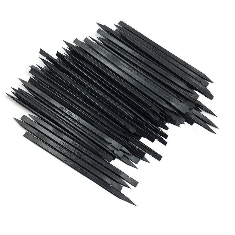 fixinus Set of 30 Professional Nylon Spudgers Laptop iPhone iPad Open Repair Pry Bars Black Stick Tools 5.91" - Image 1